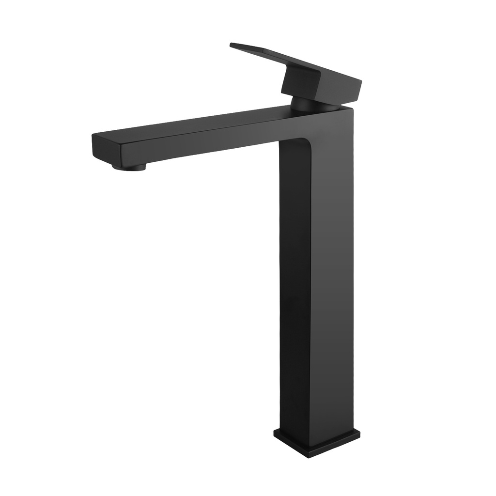 [40135] Sera Black Tall Basin Mixer