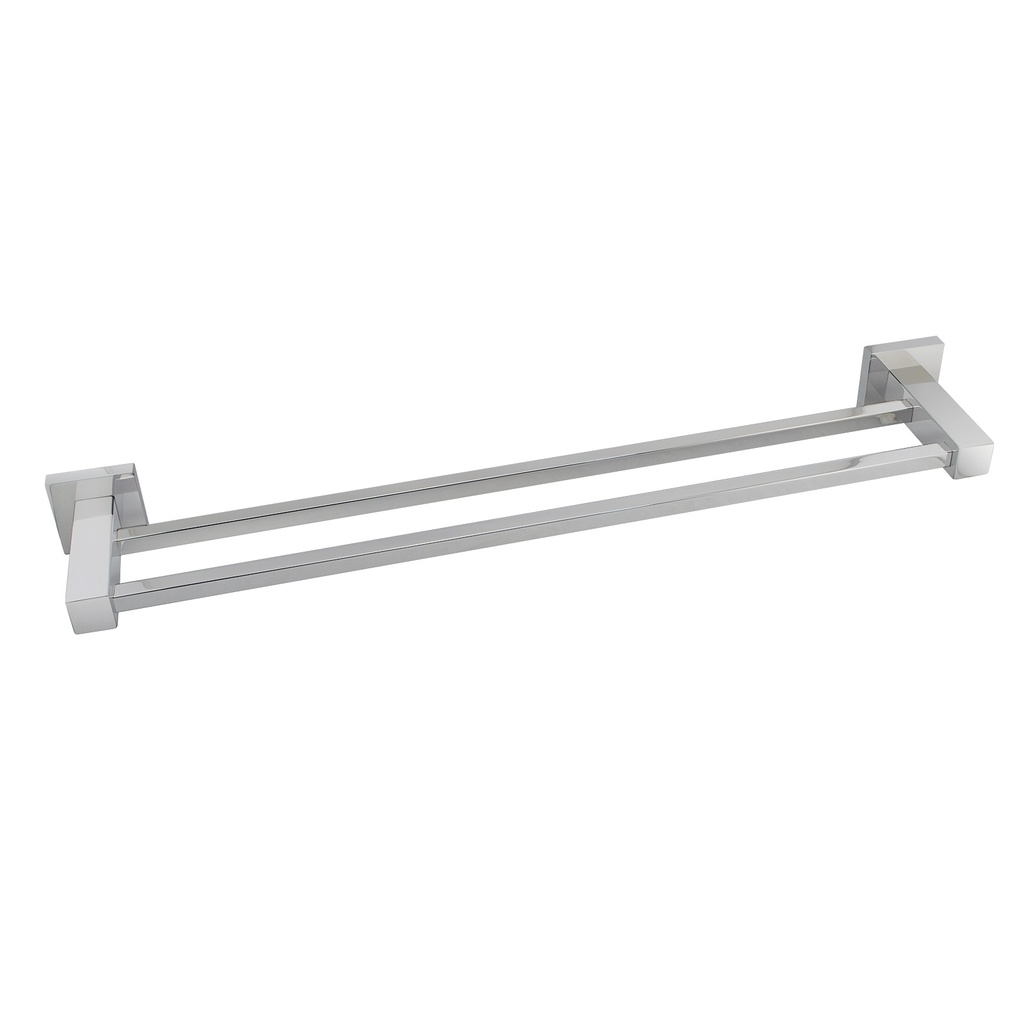 [40154] Sera Chrome Double Towel Rail 800mm