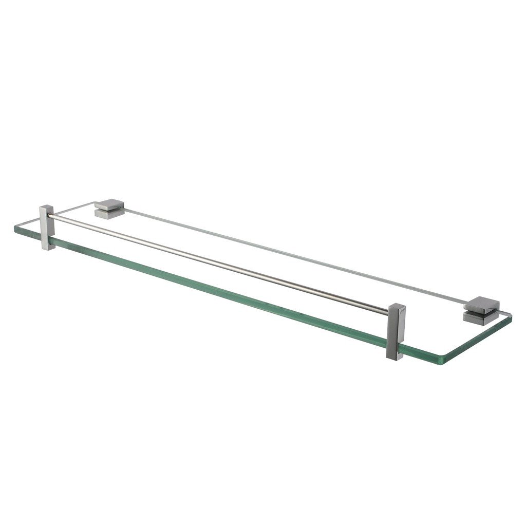 Sera Chrome Glass Shelf Holder 500mm