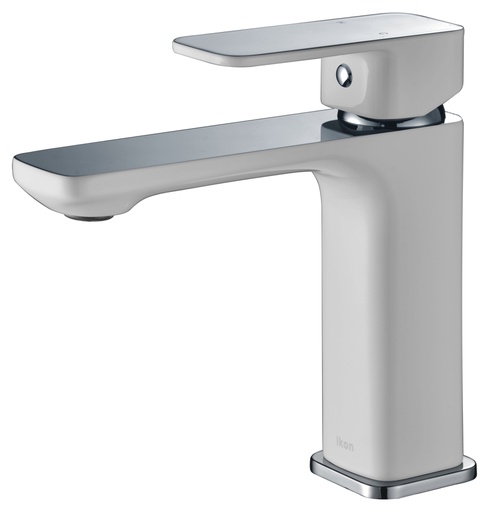 [43162] Seto Basin Mixer (Chrome & White)
