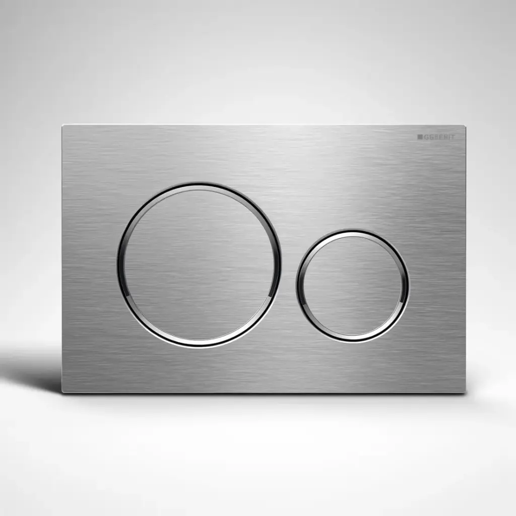 [50211] Sigma20 Stainless Steel Plate With Chrome Trim