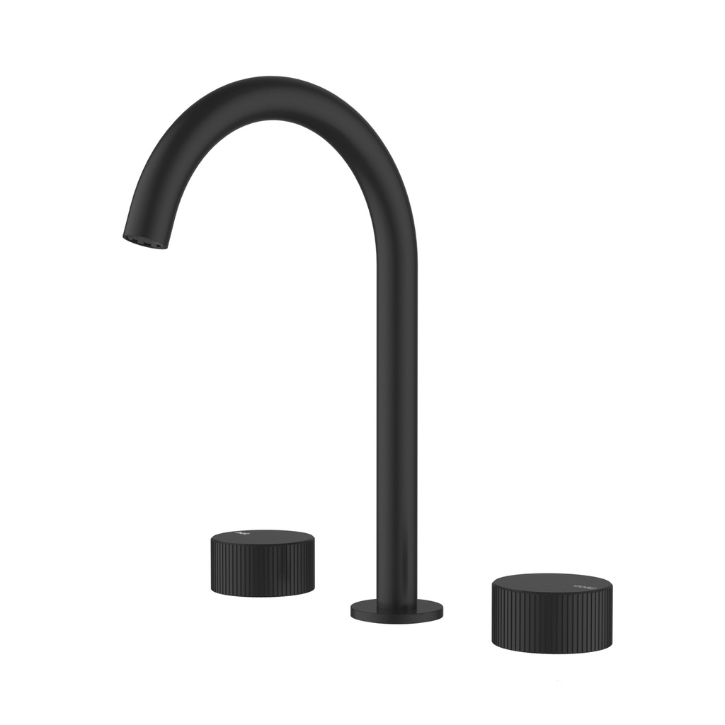 [44828] Soko 1/4 Turn C/D Basin Set Matt Black