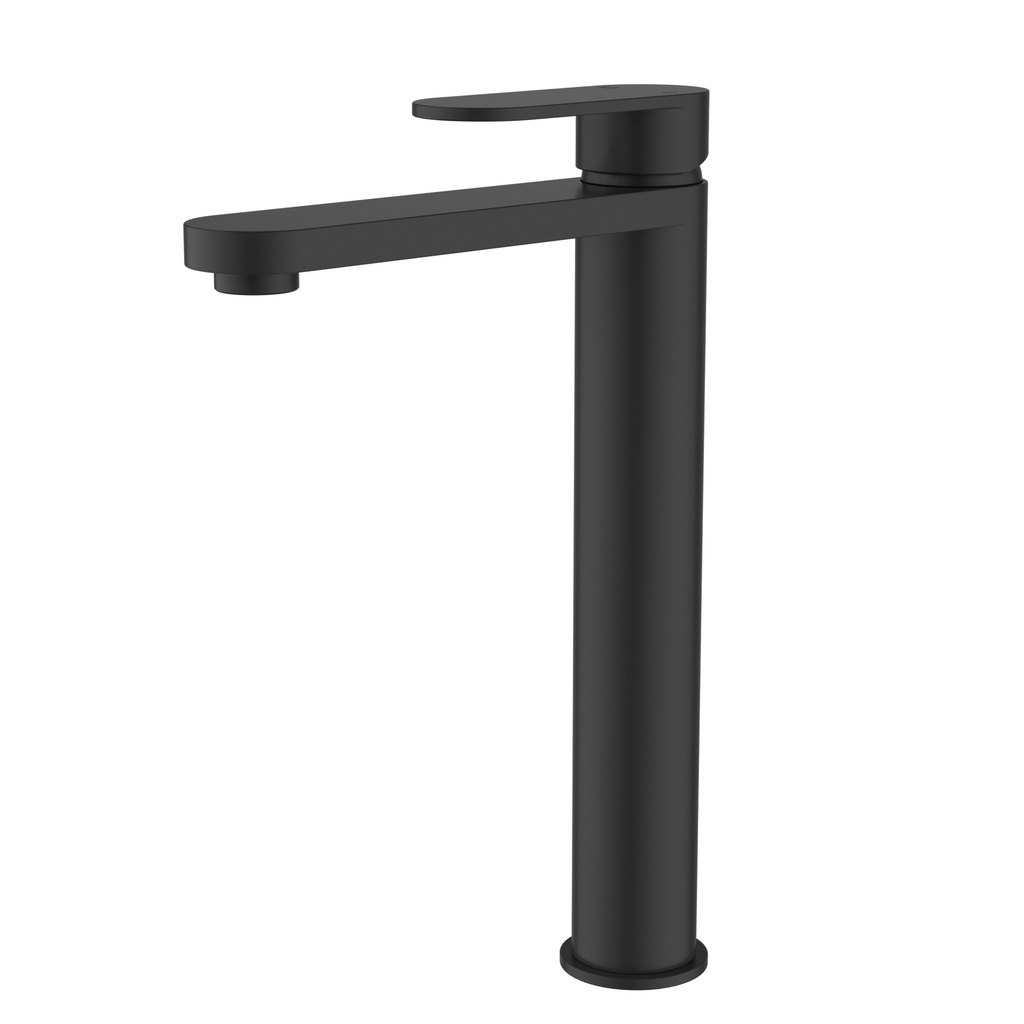 [44872] Sora SS Highrise Basin Mixer Matt Black