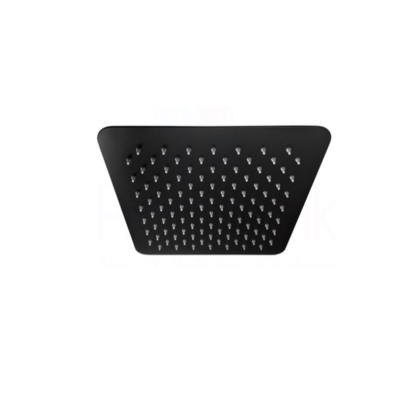 [55107] Square Rain Shower Head 300mm Matte Black