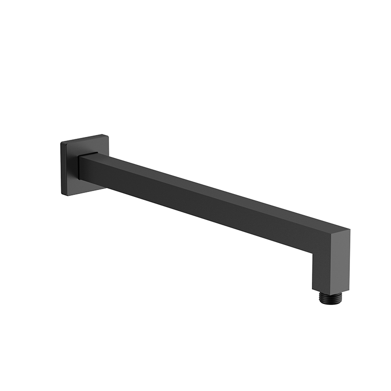 [55143] Square Shower Arm Matte Black