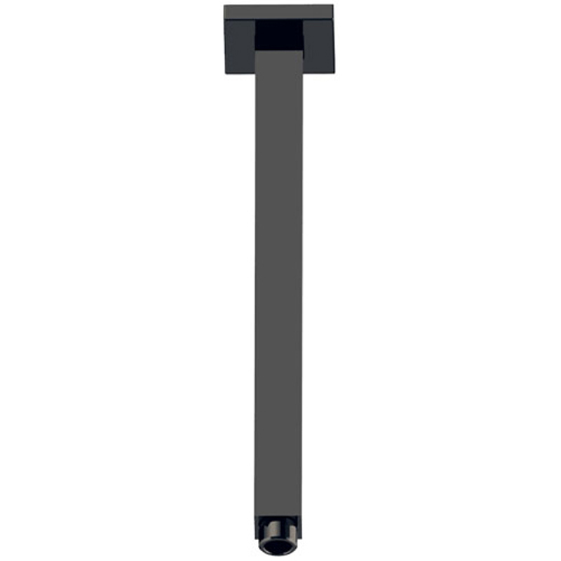 [44030] Square Vertical Shower Arm(Matt Black)
