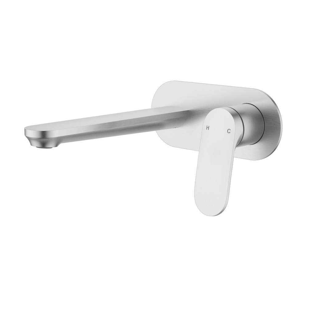 [44806] Sulu II Wall Basin Mixer Trim Kits Brushed Nickel