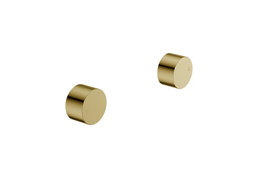 [43950] Tana 1/4 turn C/D Wall Top Assembly Brushed Gold
