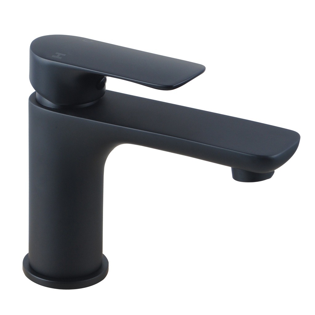 [40203] Vog Black Basin Mixer Tap
