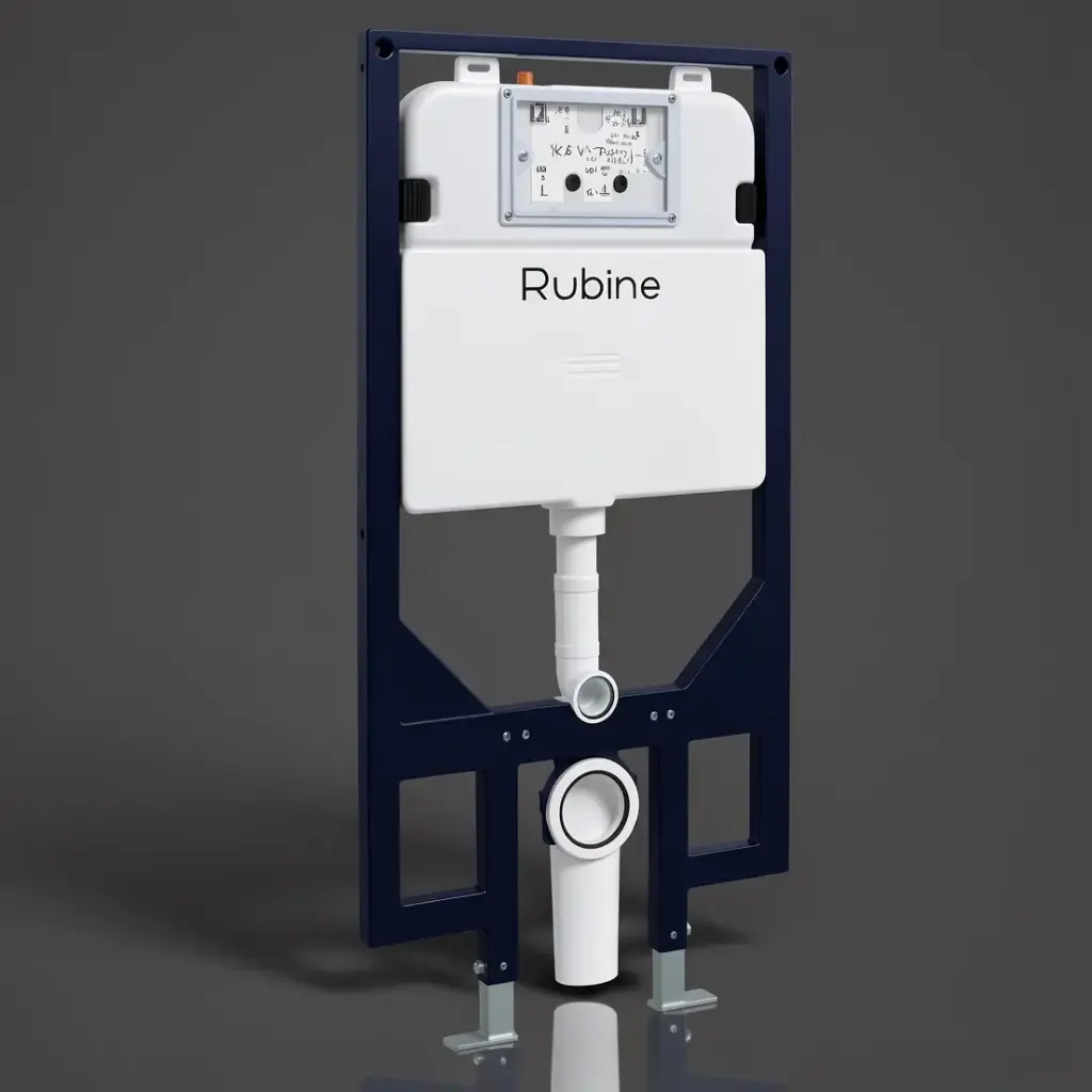 [50290] Wall Hung Pan Concealed 80mm Cistern