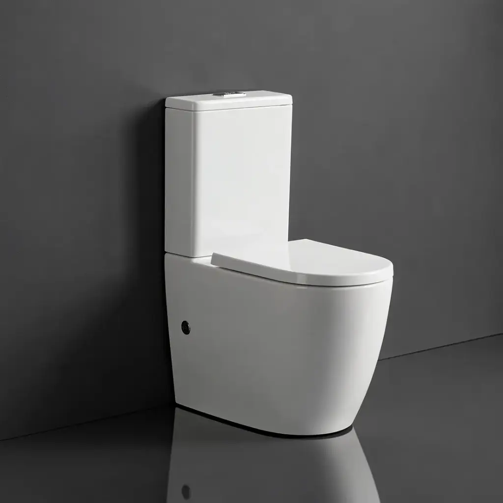 [50355] Walton Back To Wall Toilet Suite Two Piece Toilet