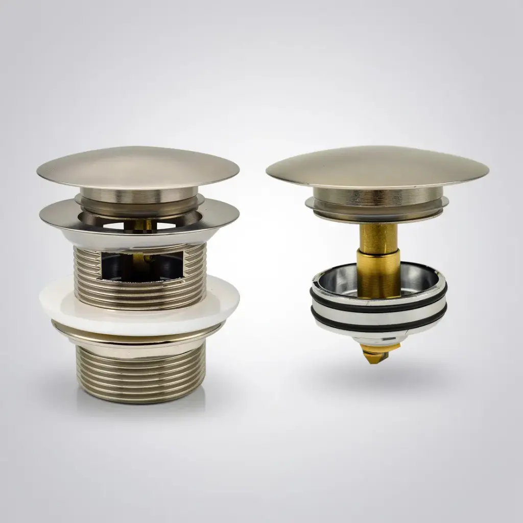 [56914] 40mm Brushed Nickel Pop-Up Waste With Overflow