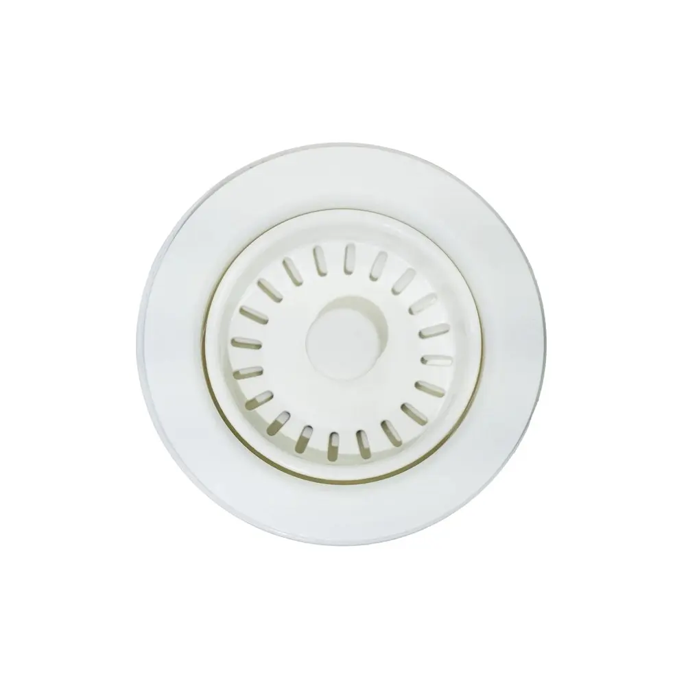 [41602] Matte Cream Kitchen Sink Waste Without Overflow