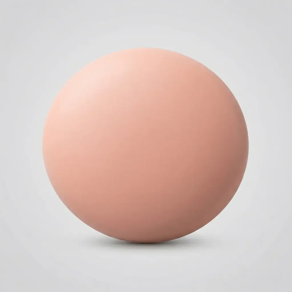 Matte Pink Ceramic Cap For Pop-up Waste