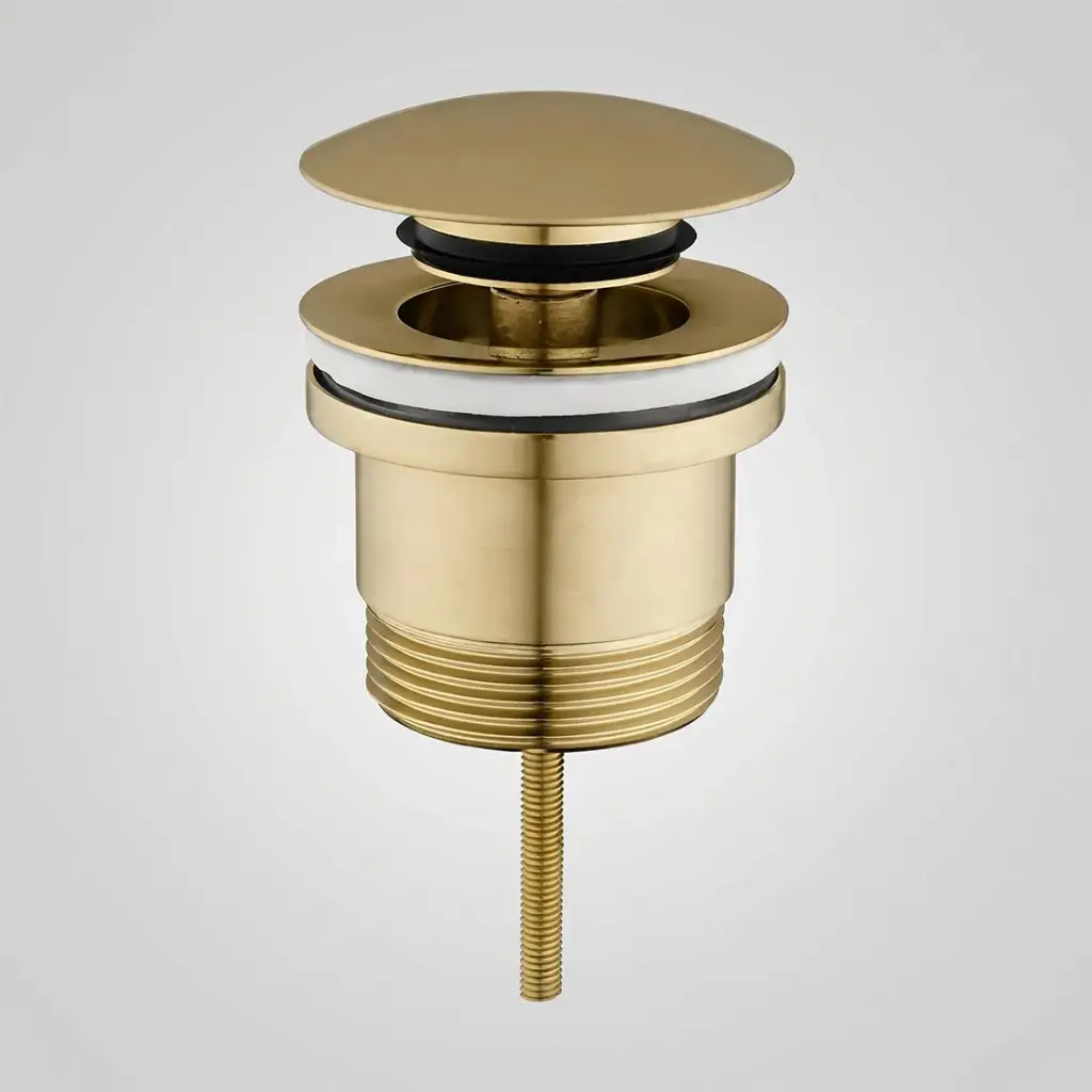 [42104] Light Brushed Brass Universal Basin/Bathtub Pop Up Waste